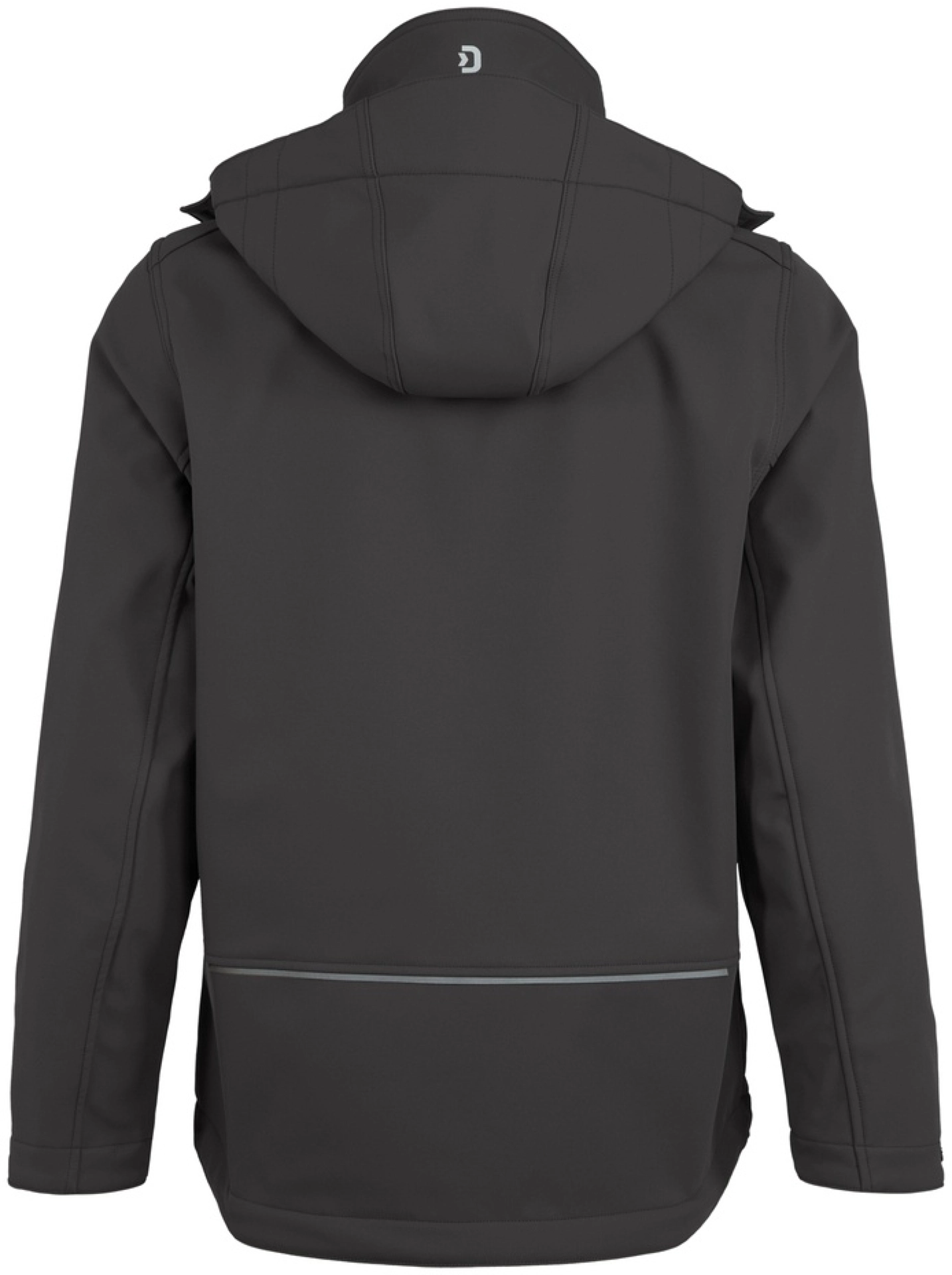 dassy-300597-softshell-jacke-pure-anthrazitgrau-back-3 DASSY Softshell-Jacke PURE