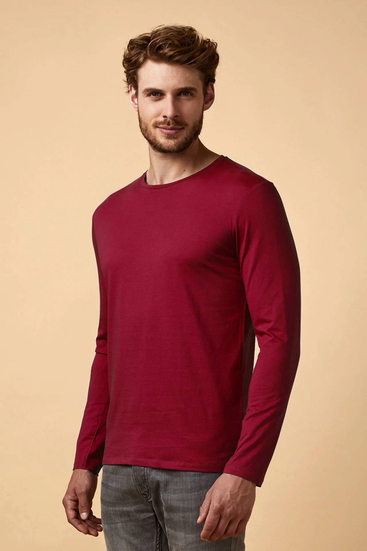 Promodoro X.O Men´s Roundneck T-Shirt Long Sleeve
