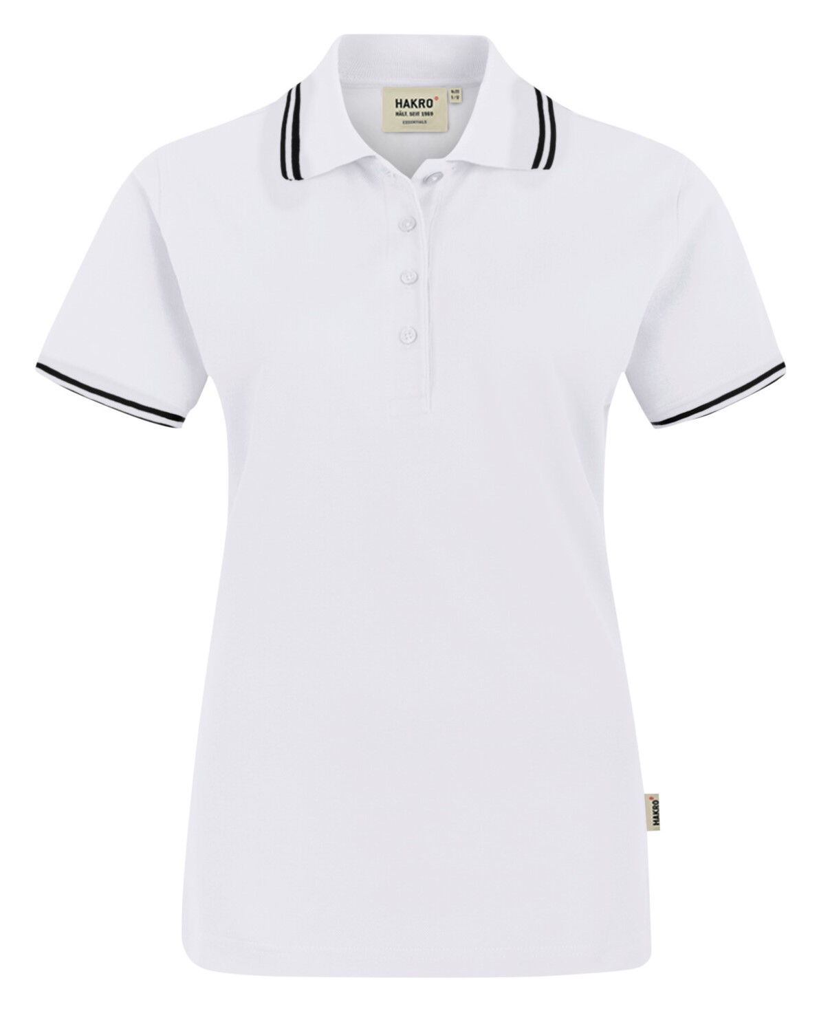 HAKRO Women-Poloshirt 205 Twin-Stripe HAKRO Women-Poloshirt 205 Twin-Stripe