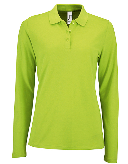 SOL'S Womens Long-Sleeve Piqué Polo Shirt Perfect