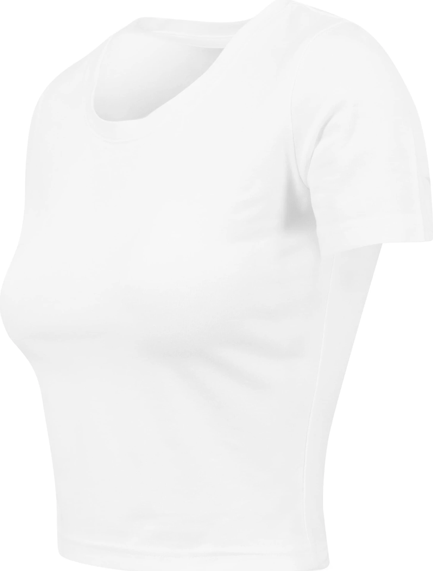 Build Your Brand Ladies Cropped Tee