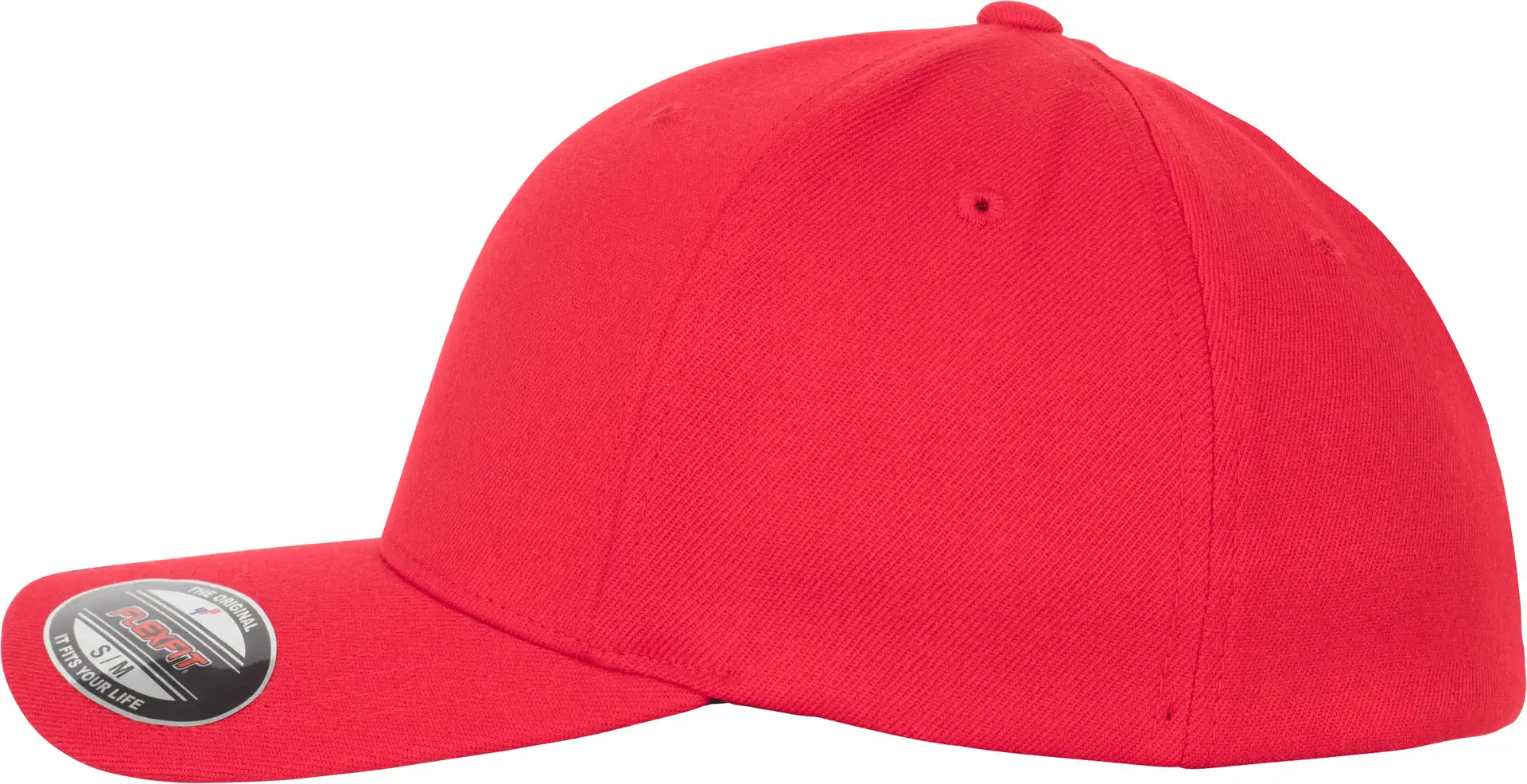 flexfit-6477-wool-blend-cap-red-left-7 FLEXFIT Flexfit Wool Blend Cap