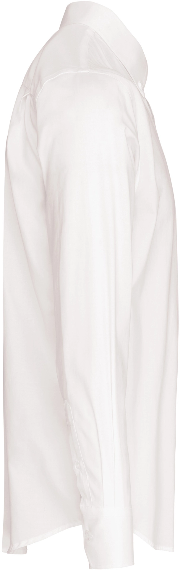 K537-hemd-langarm-buegelfrei-white-right-5 Kariban Hemd langarm bügelfrei