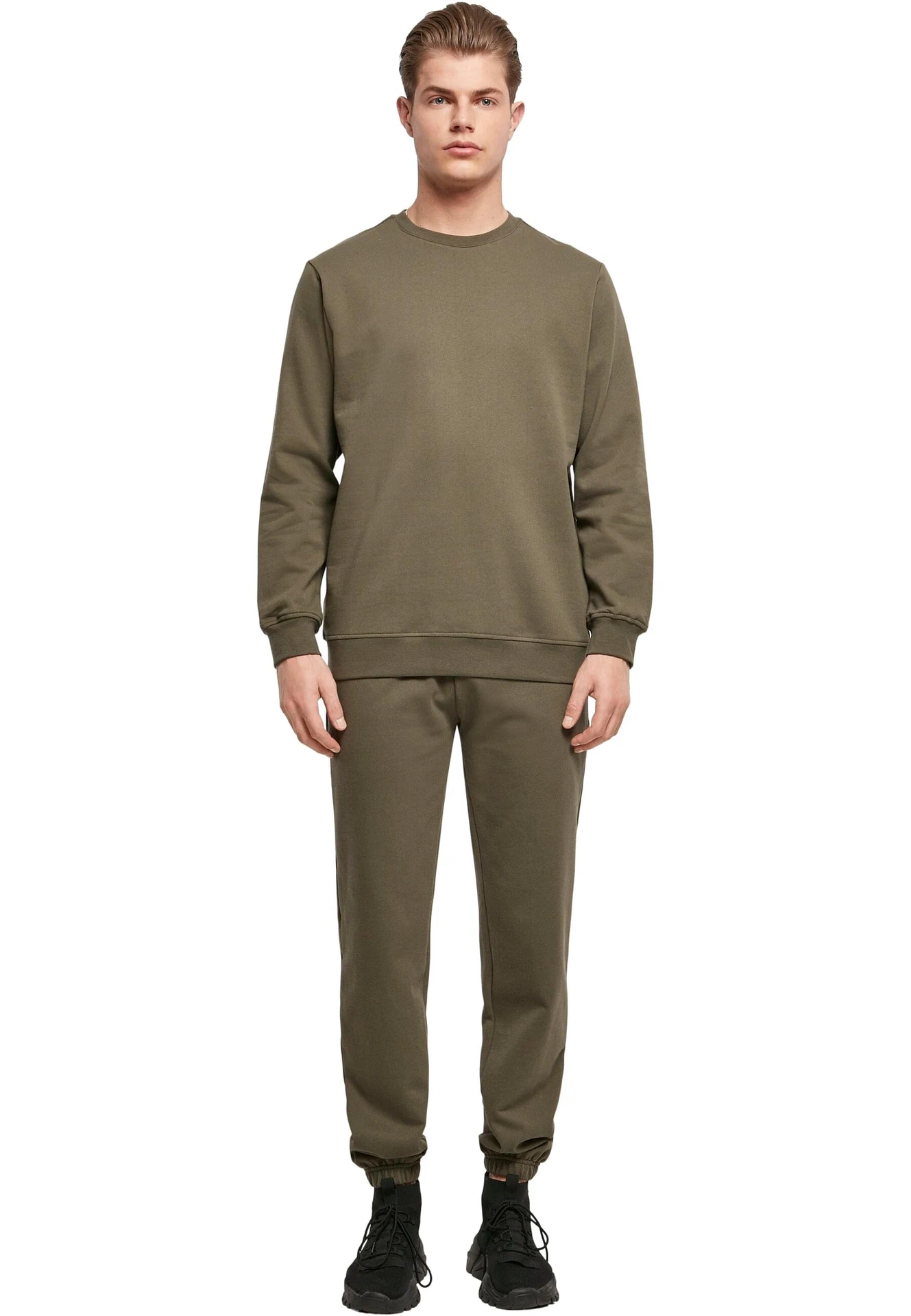 Build Your Brand Basic Crewneck