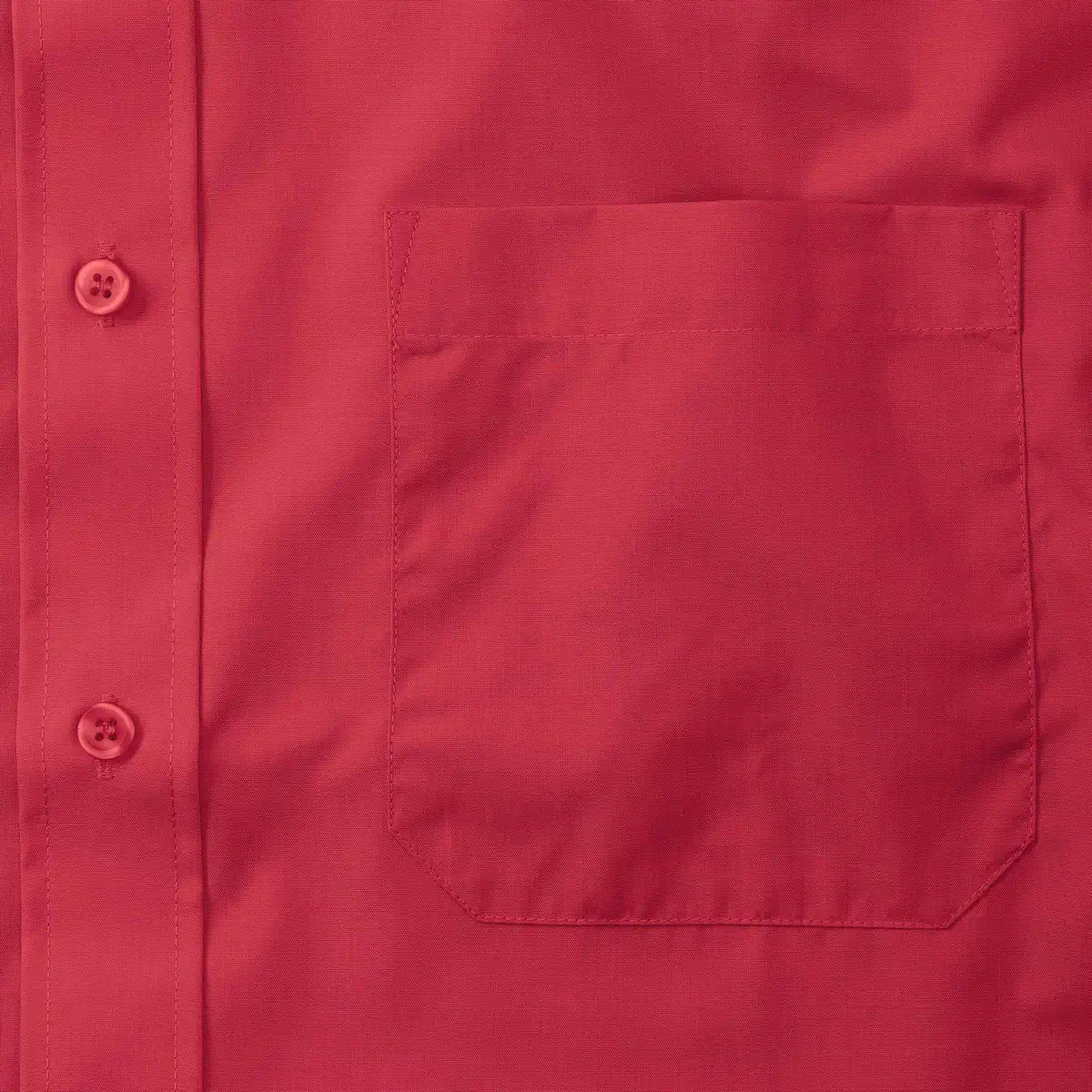 Russell Men's Short Sleeve Polycotton Easy Care Poplin Shirt