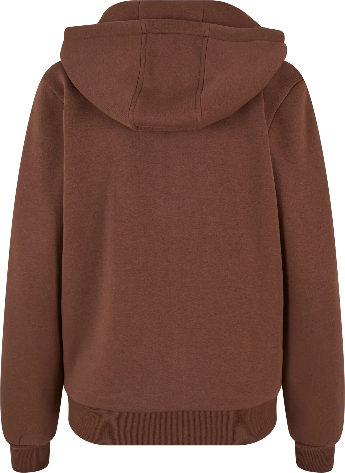 Build Your Brand Ladies Fluffy Zip Hoody