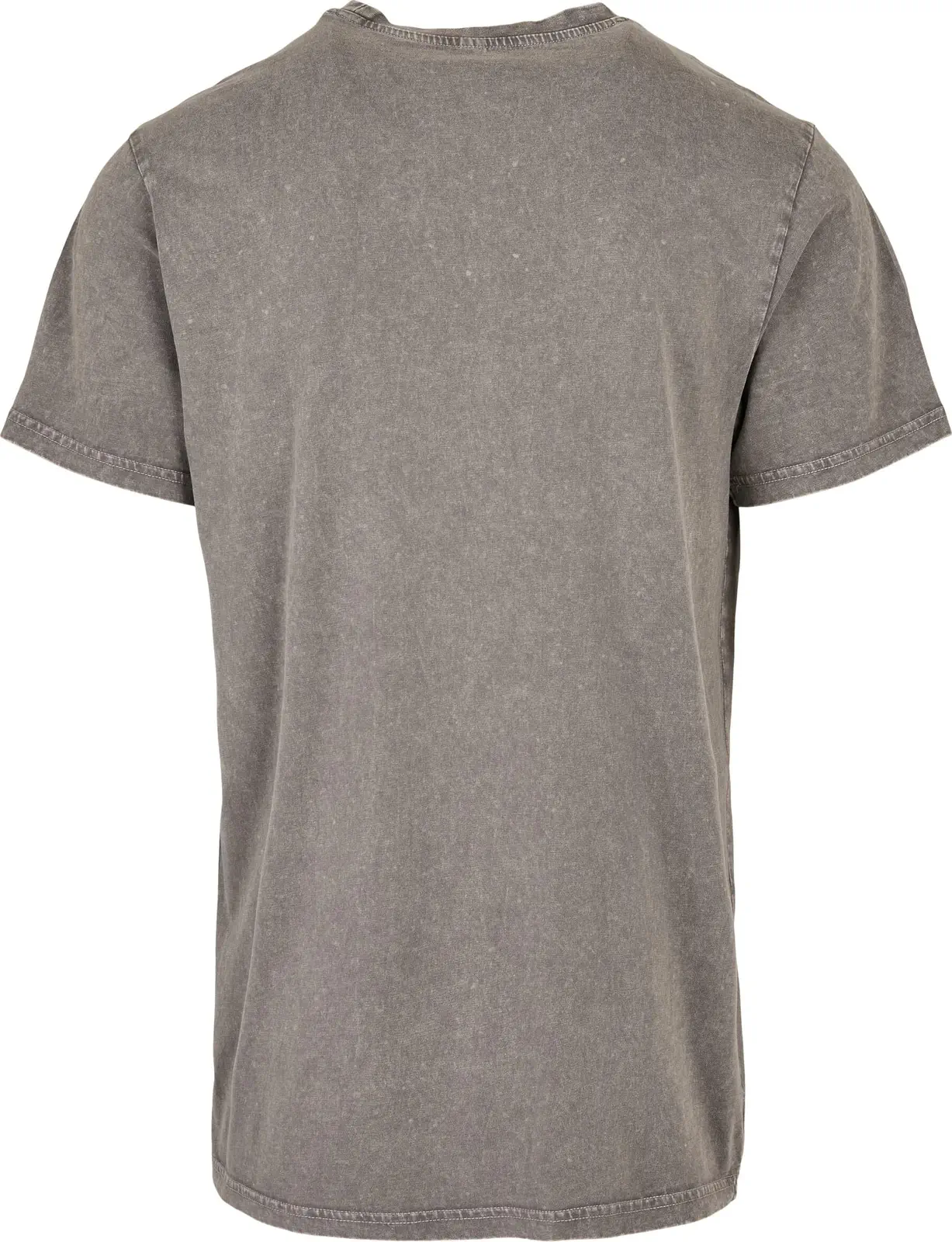 BYB-BY190-acid-washed-round-neck-t-shirt-asphalt-back-7 Build Your Brand Acid Washed Round Neck Tee