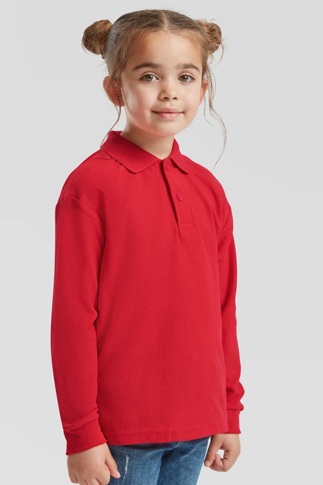 F.O.L. Long Sleeve 65/35 Polo Kids