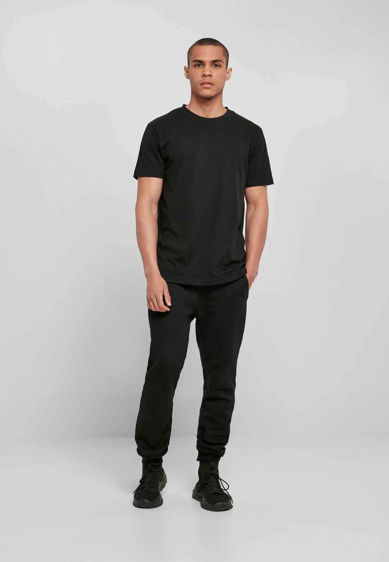 Build Your Brand Basic Round Neck T-Shirt