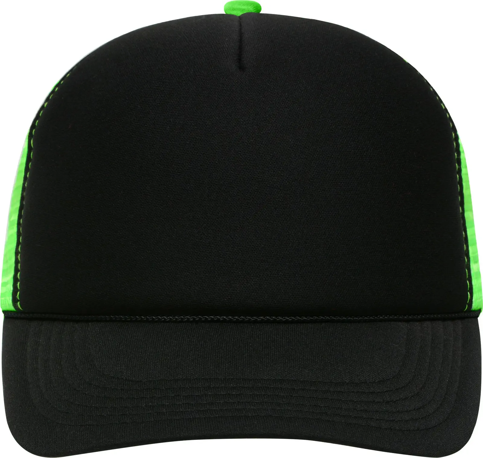 daiber-mb6550-5-panel-retro-mesh-cap-black-neongreen-front-3 daiber 5-Panel Retro Mesh Cap