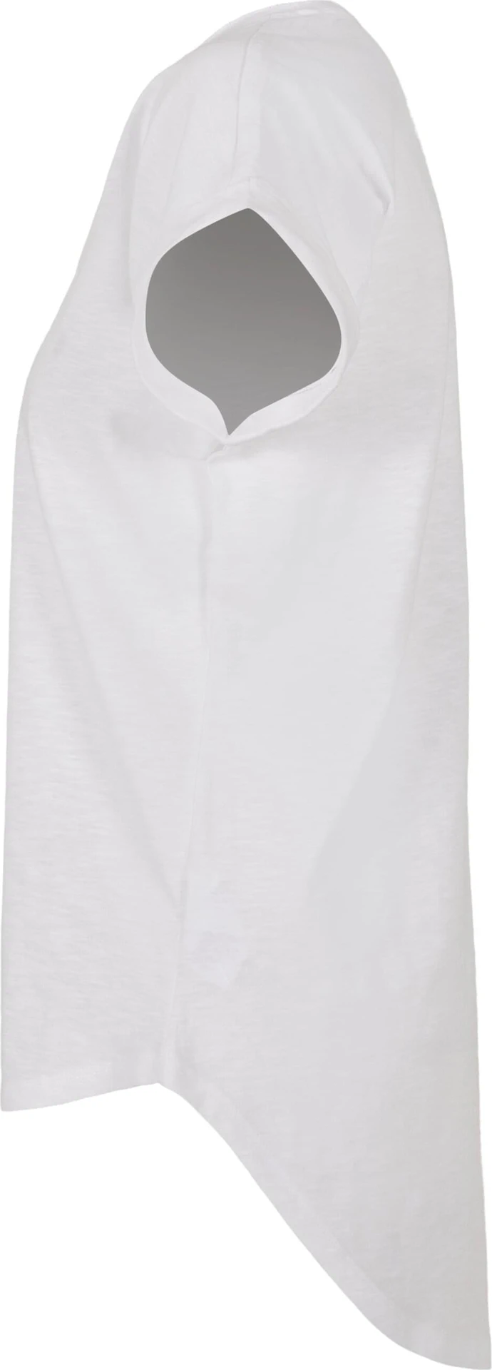 Build Your Brand Ladies Long Slub Tee