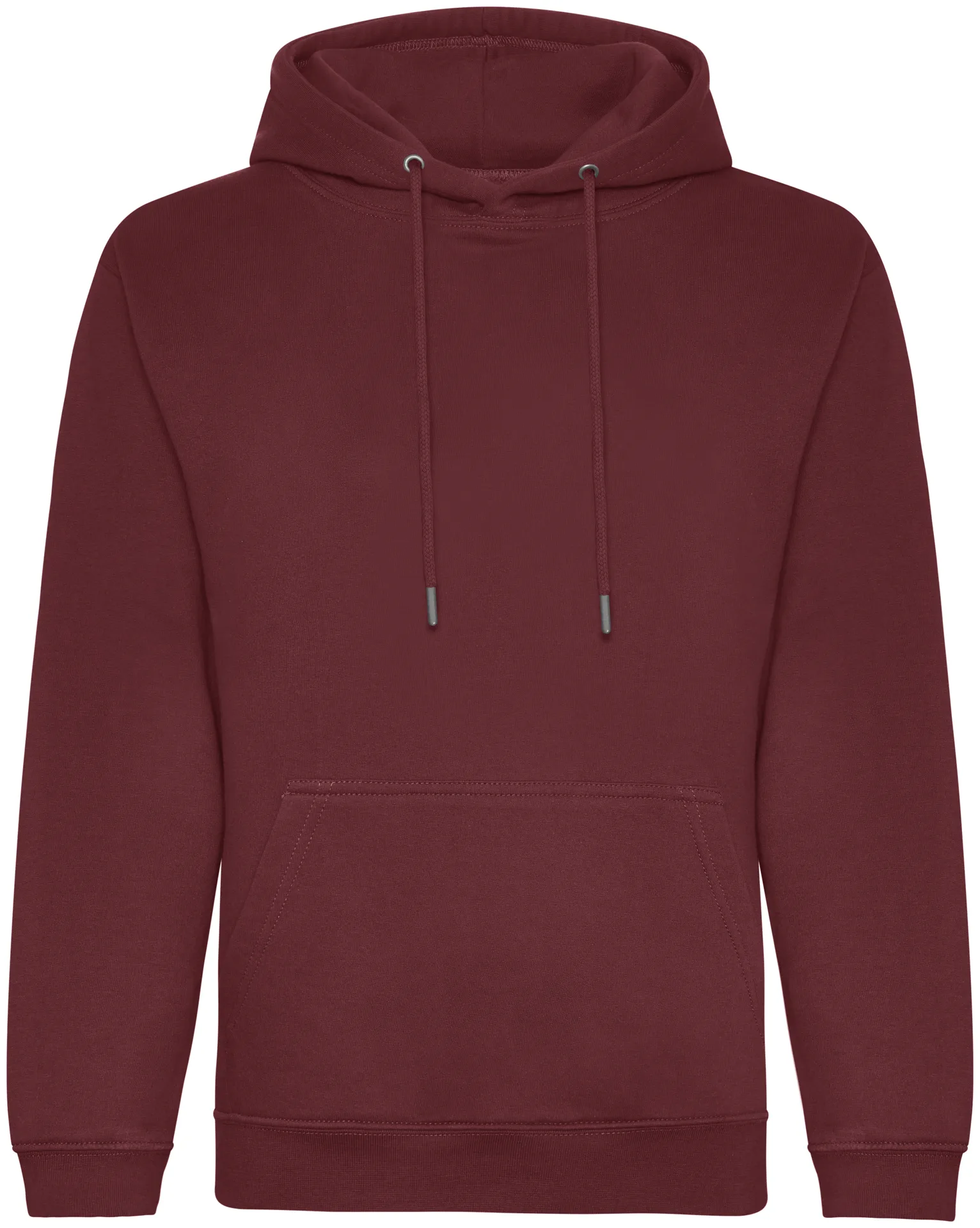 justhoods-jh201-organic-hoodie-burgundy-front-1 Just Hoods Organic Hoodie
