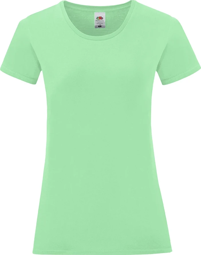 fruit-of-the-loom-61-432-0-ladies-iconic-t-shirt-neomint-4 F.O.L. Ladies Iconic T