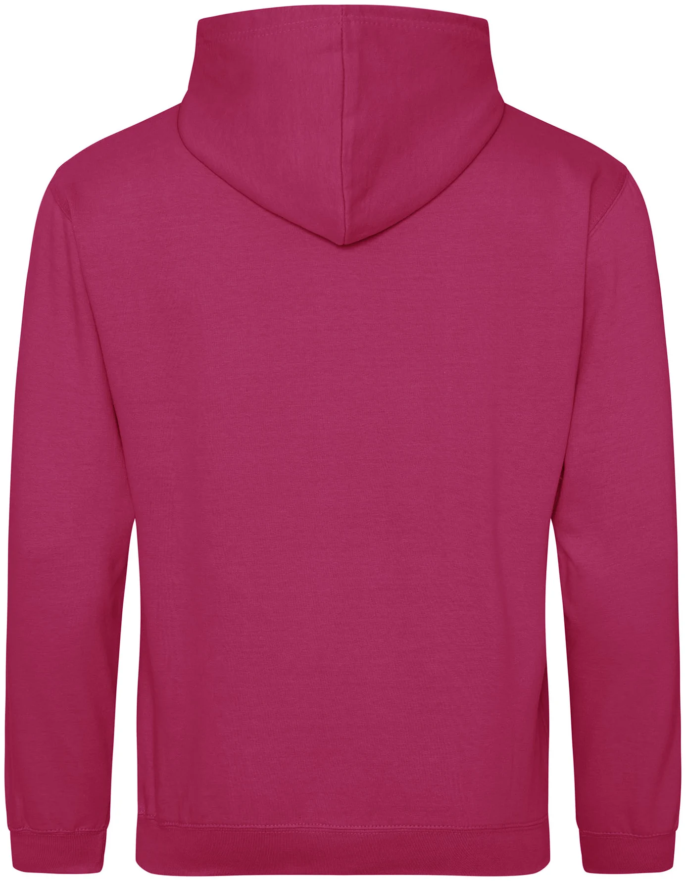 justhoods-jh001-college-hoodie-hotpink-back-3 Just Hoods College Hoodie