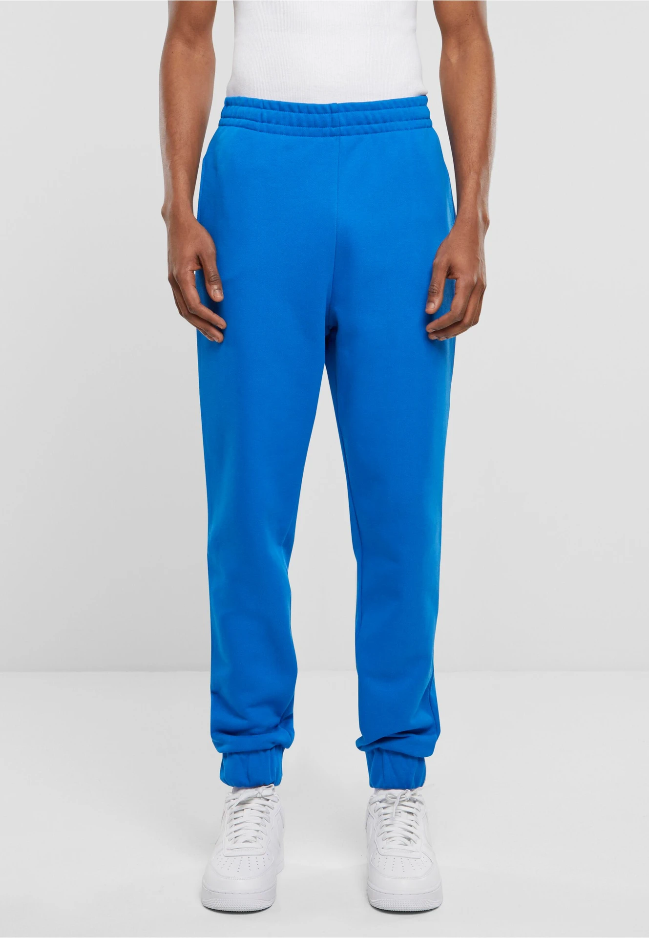 BYB-BY245-mens-ultra-heavy-sweatpants-cobaltblue-model-0 Build Your Brand Ultra Heavy Sweatpants