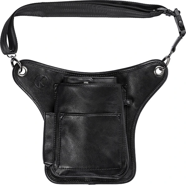 karlowsky-kzb42-grossraumkassierhalfter-mit-guertelband-black-front-1 KARLOWSKY Grossraumkassierhalfter mit Gürtelband