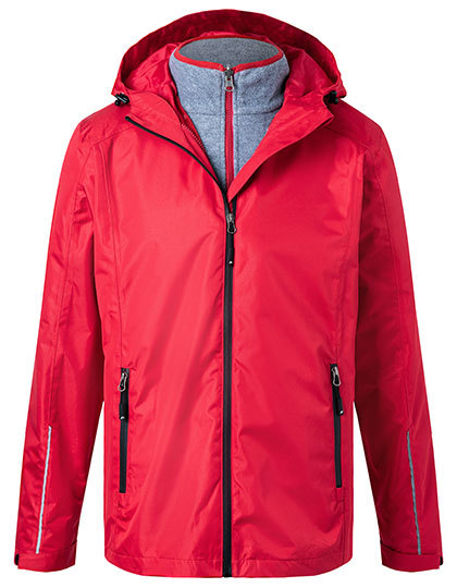 James & Nicholson Men's 3-in-1-Jacket James & Nicholson Men's 3-in-1-Jacket
