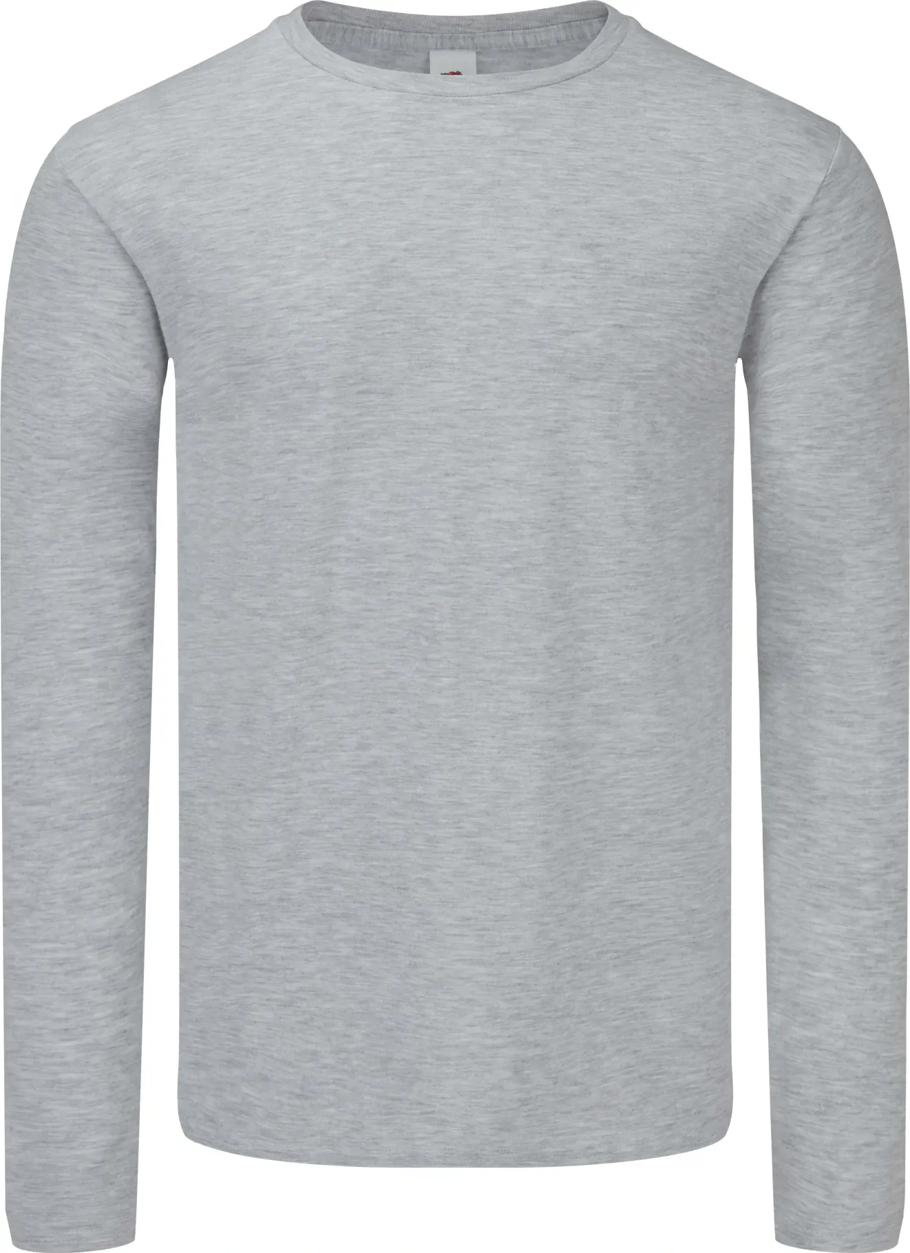 fruit-of-the-loom-61-446-0-iconic-150-long-sleeve-t-shirt-heathergrey-4 F.O.L. Iconic 150 Classic Long Sleeve T