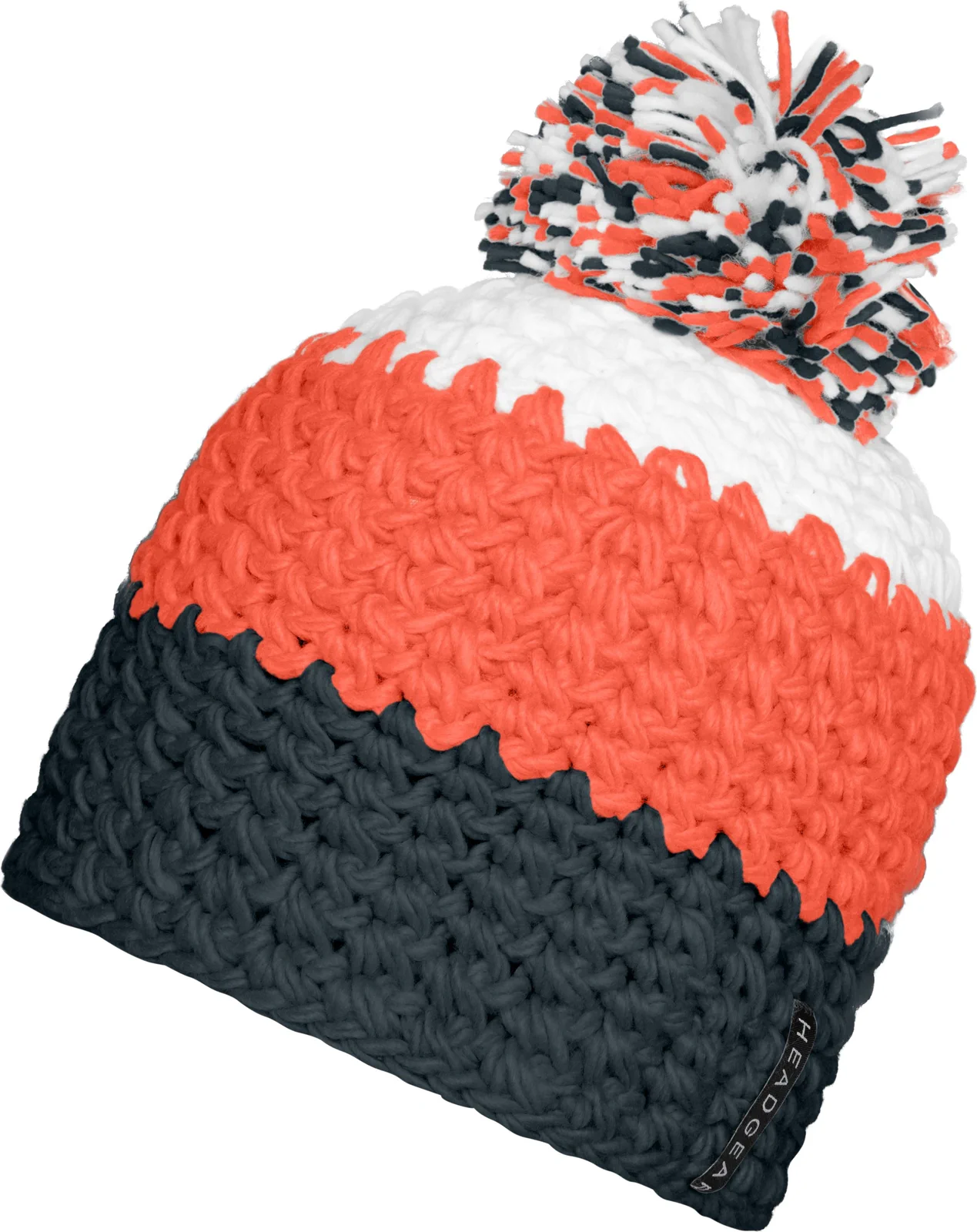 daiber Crocheted Cap With Pompon