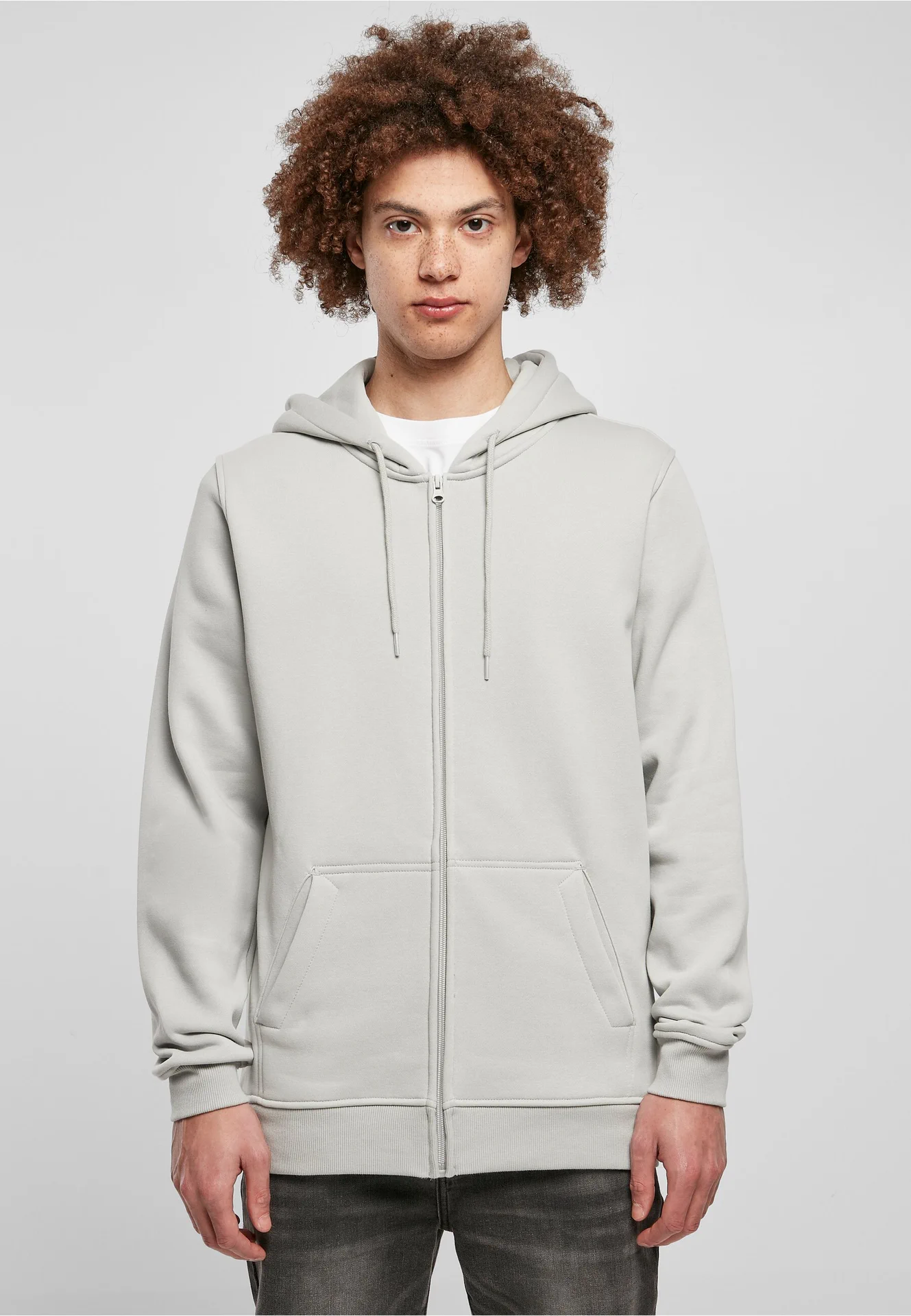 Build Your Brand Heavy Zip Hoody