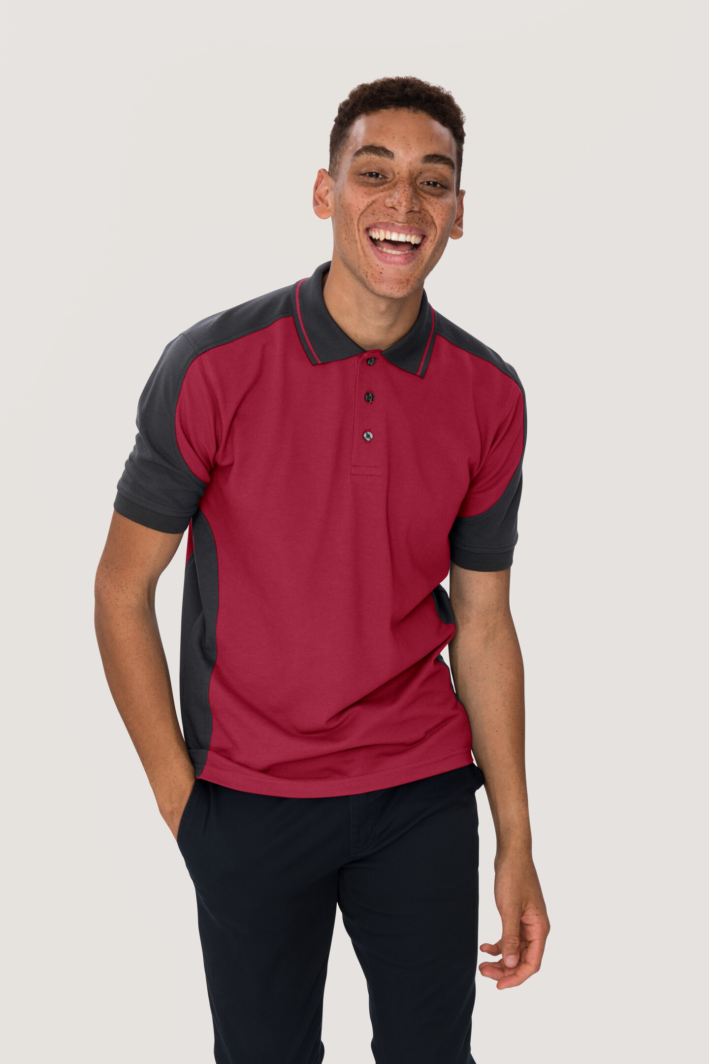 HAKRO Poloshirt-Contrast 839 Mikralinar® HAKRO Poloshirt-Contrast 839 Mikralinar®