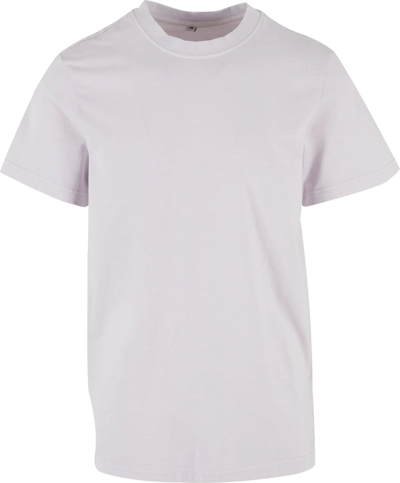 BYB-BY190-acid-washed-round-neck-t-shirt-softlilac-front-4 Build Your Brand Acid Washed Round Neck Tee