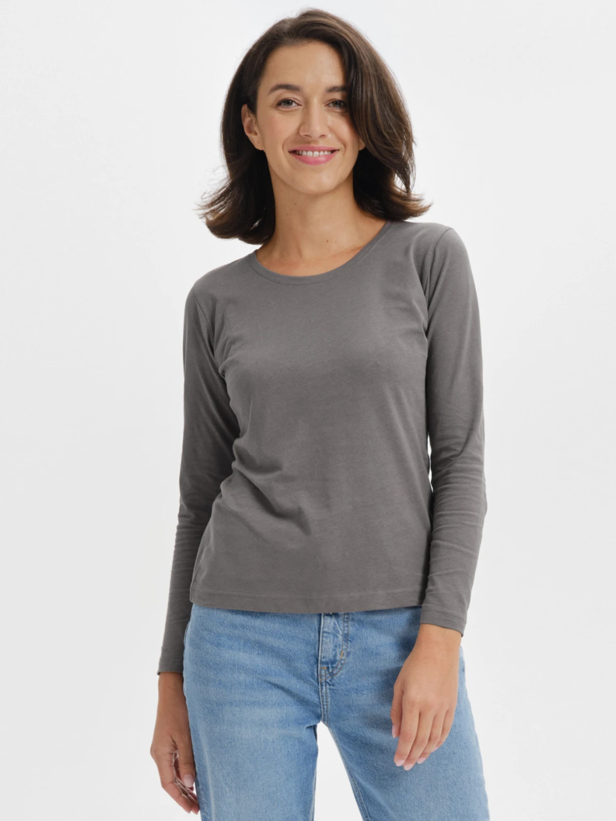 MALFINI T-Shirt Damen Fit-T LS 169
