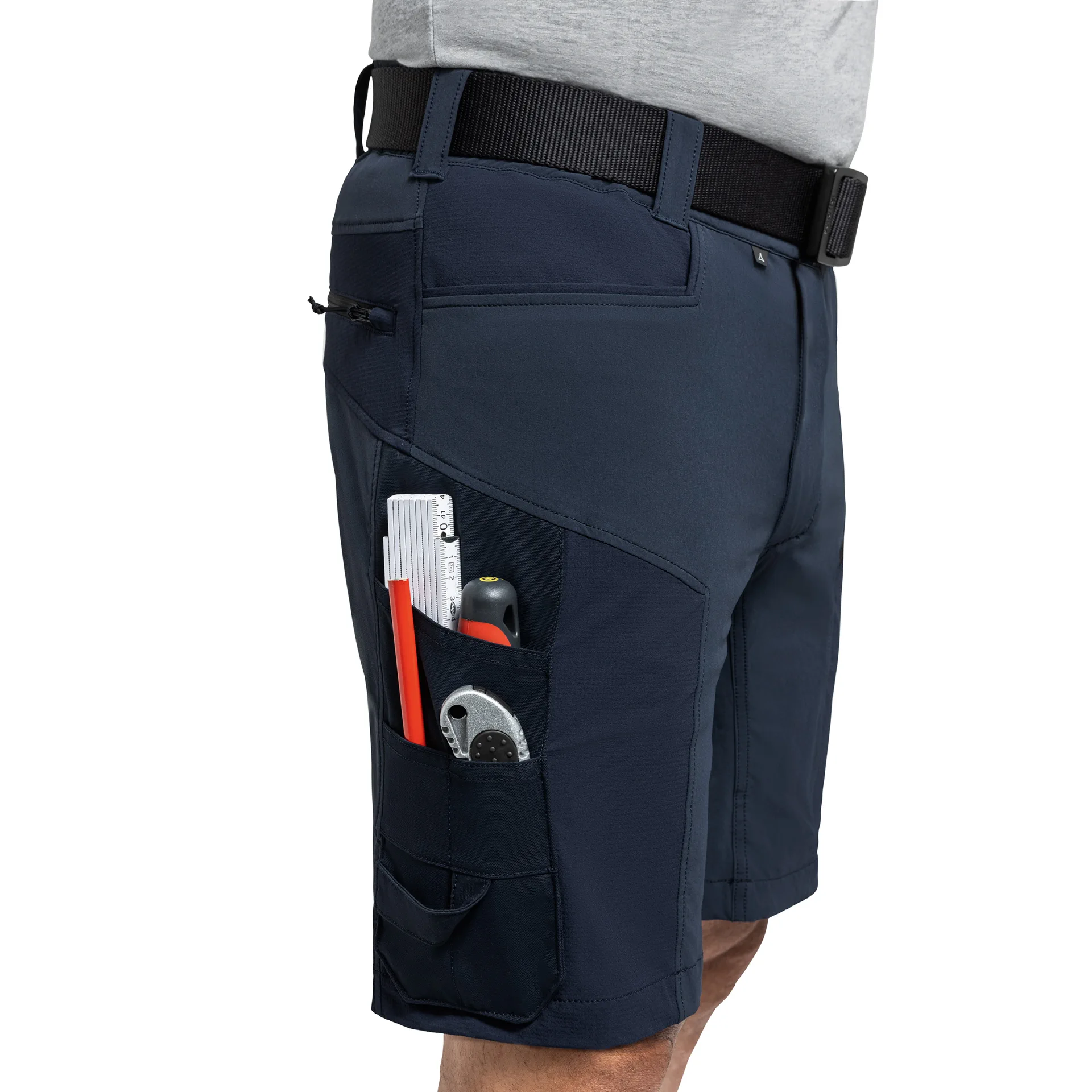 schoeffel-pro-7500-kuehlakku-arbeitsshorts-dunkelblau-5 Schöffel PRO 7500 KÜHLAKKU kühlende Arbeitsshorts