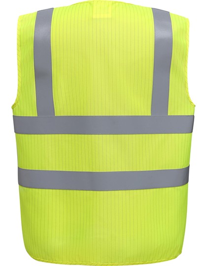 YOKO Hi-Vis Anti-Static Flame Retardant Waistcoat