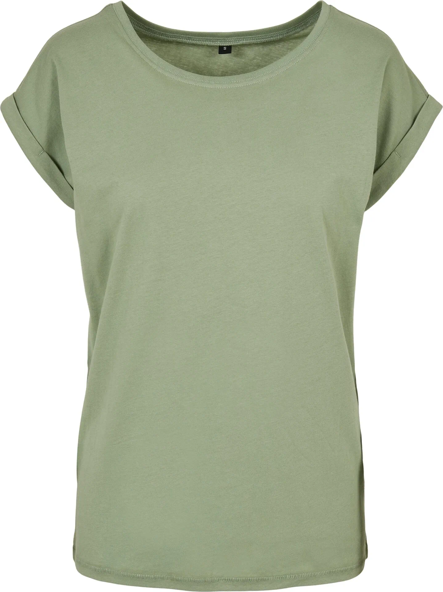 BYB-BY021-ladies-extended-shoulder-t-shirt-softsalvia-front-4 Build Your Brand Ladies Extended Shoulder Tee