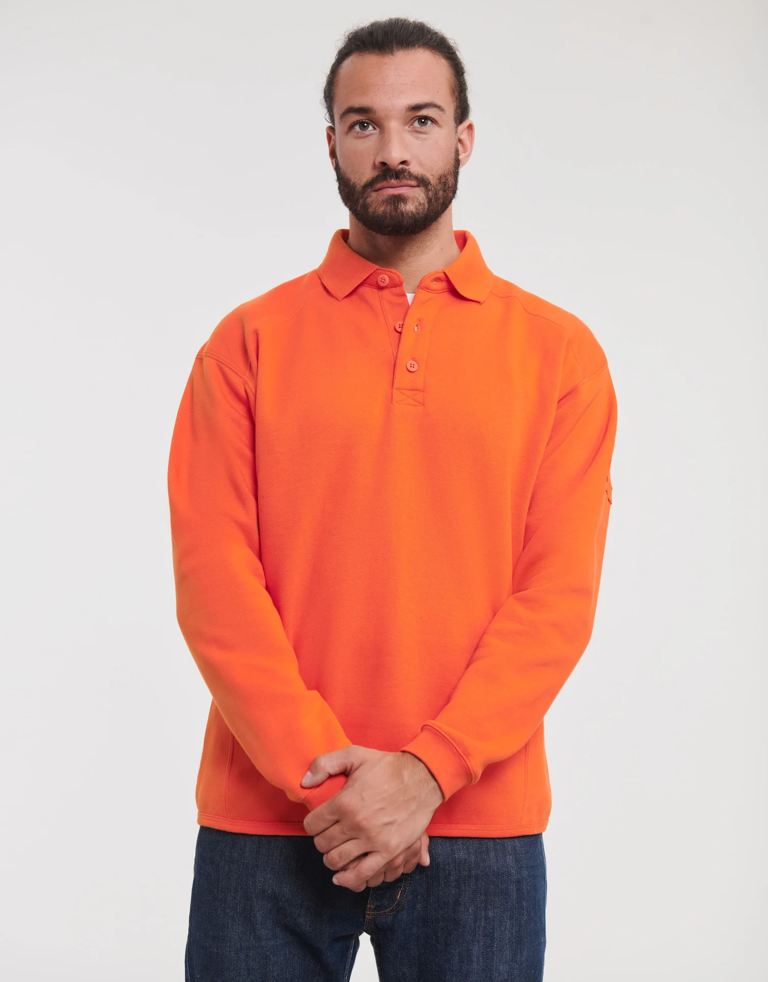 Russell Heavy Duty Workwear Collar Sweatshirt