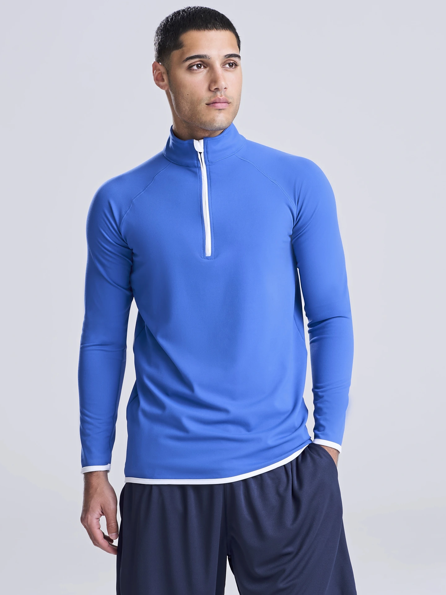 Just Cool Men's Cool 1/2 Zip Sweat
