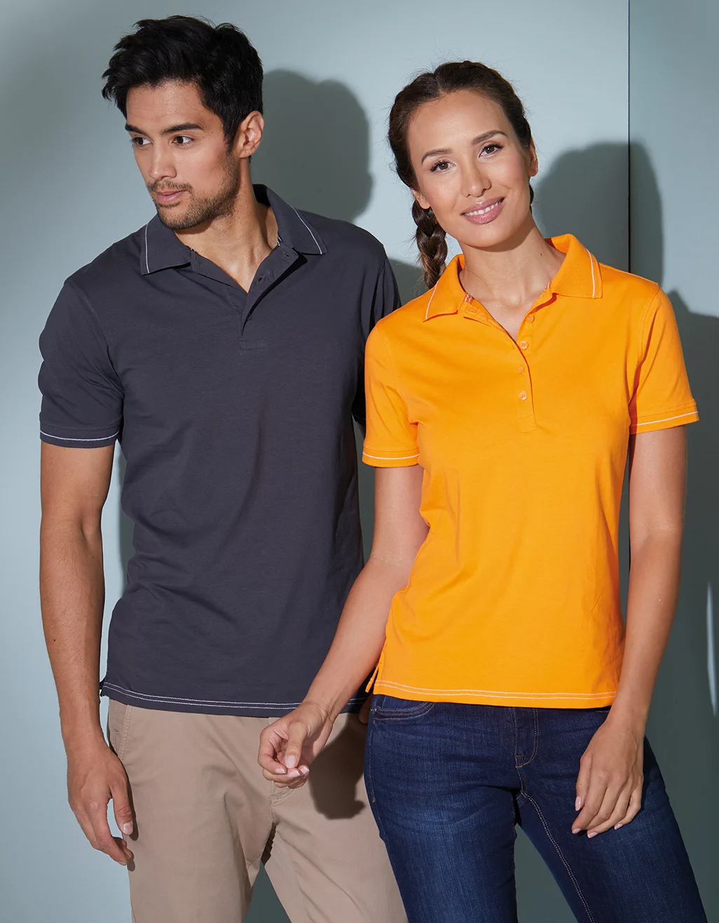 jn569-mens-elastic-poloshirt-model-0 James & Nicholson Men´s Elastic Polo