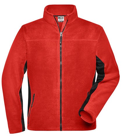 James & Nicholson Men's Workwear Fleece Jacket -Strong-