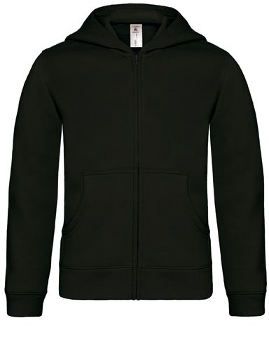 B&C Hooded Full Zip Kids