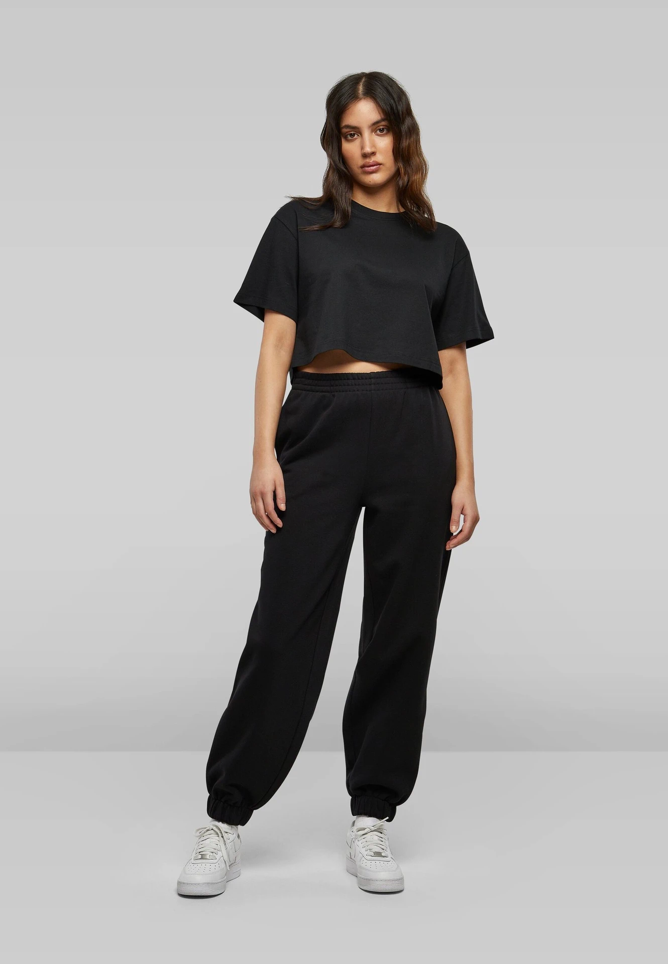 Build Your Brand Ladies High Waist Ballon Sweat Pants
