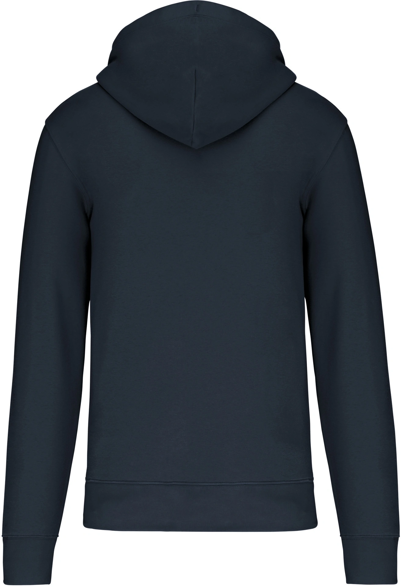 kariban-K4030-umweltfreundliche-kapuzen-sweatjacke-navy-back-6 Kariban Umweltfreundliche Kapuzen Sweatjacke