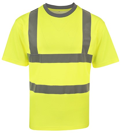 Korntex Heavy Duty Polycotton Hi-Vis T-Shirt Barcelona