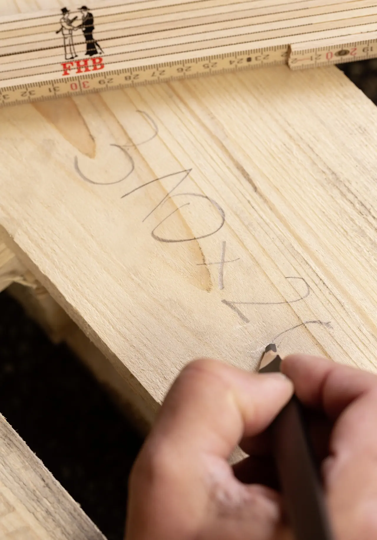 FHB Zimmermanns-Bleistift-Box RUBEN