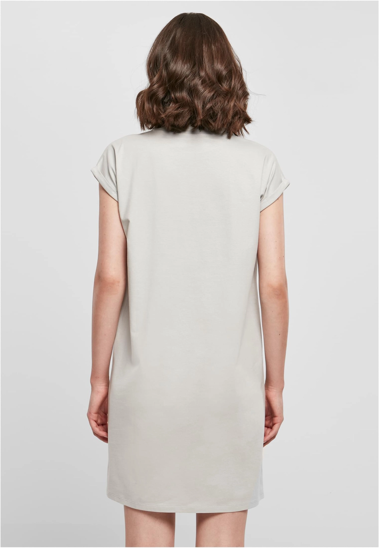 Build Your Brand Ladies Turtle Extended Shoulder Dress
