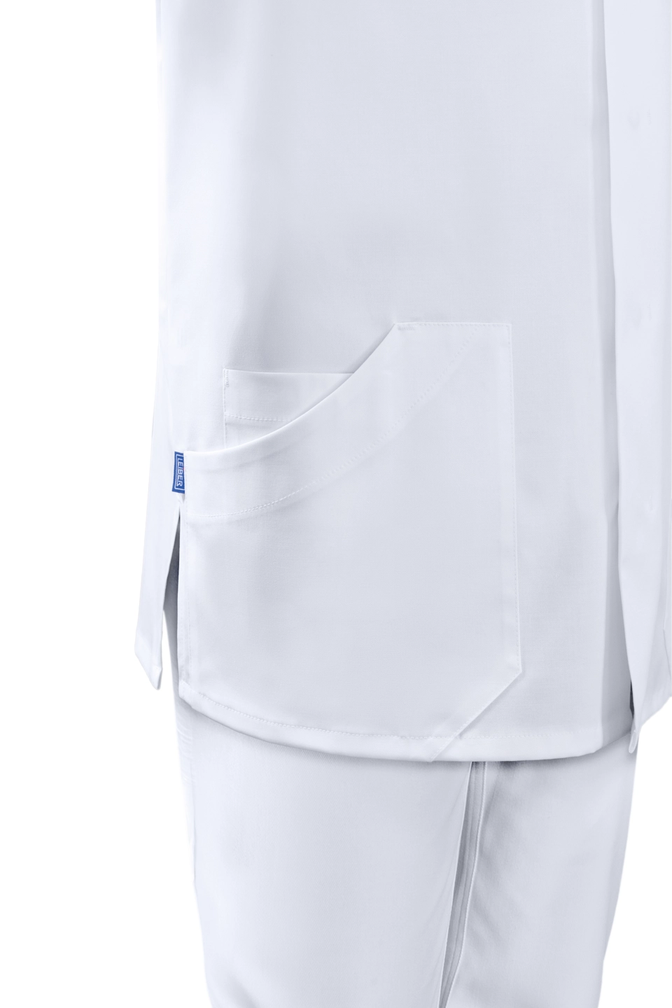 leiber-12-2139-kasack-kurzarm-front-2 Leiber Herren-Kasack kurzarm 12/2139