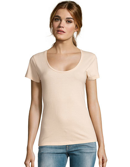 SOL'S Womens Low-Cut Round Neck T-Shirt Metropolitan