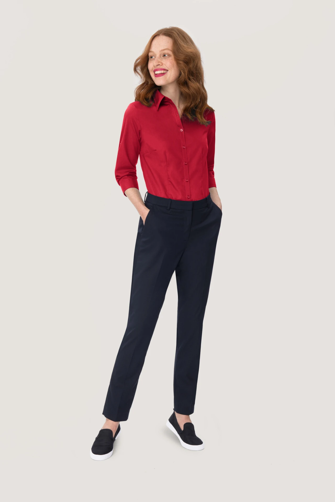 HAKRO Bluse Vario 3/4 Arm 120 Mikralinar® HAKRO Bluse Vario 3/4 Arm 120 Mikralinar®
