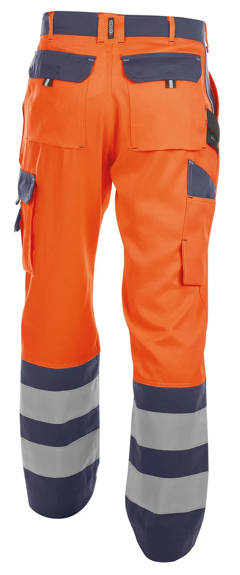 Dassy Warnschutzhose Phoenix PESCO64 Dunkelblau/Neonorange | Blau (421940) | 48/Lang | 200810 6861 PESCO64 48/Lang