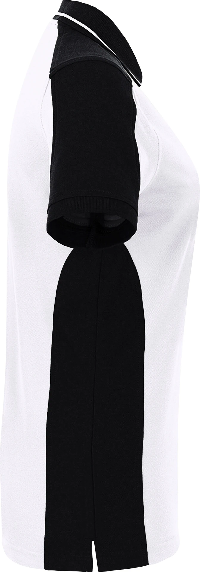 hakro-339-damen-poloshirt-contrast-mikralinar-eco-weiss-schwarz-4 HAKRO Damen Poloshirt 339 Contrast MIKRALINAR® ECO
