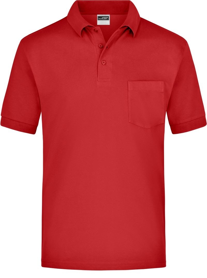 James & Nicholson Polo Piqué Pocket James & Nicholson Polo Piqué Pocket
