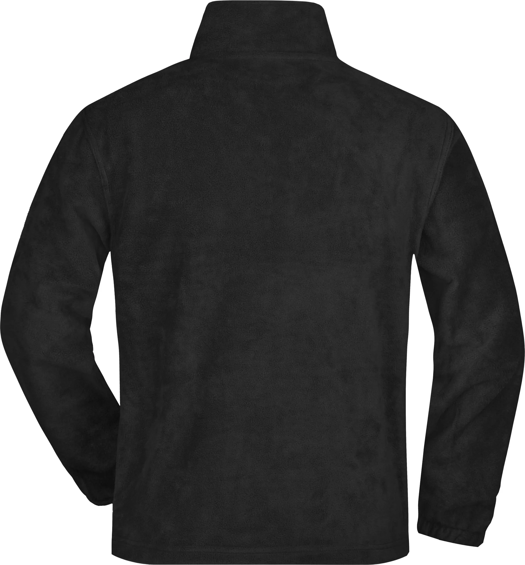 jn043-half-zip-fleece-black-back-5 James & Nicholson Half-Zip Fleece