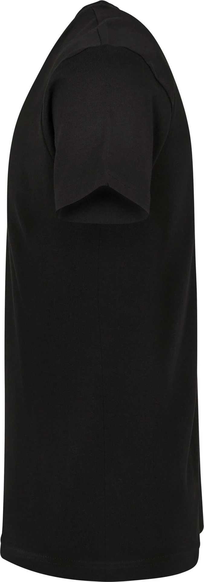 BYB-BY123-premium-combed-jersey-t-shirt-black-left-6 Build Your Brand Premium Combed Jersey T-Shirt