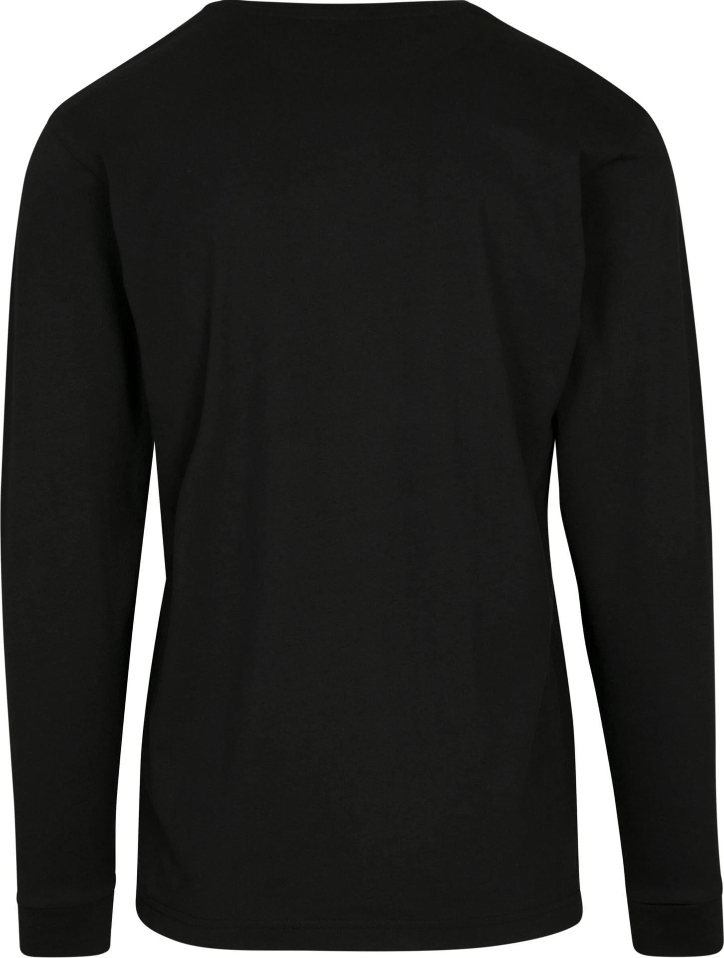 Build Your Brand Long Sleeve Tee With Cuffrib