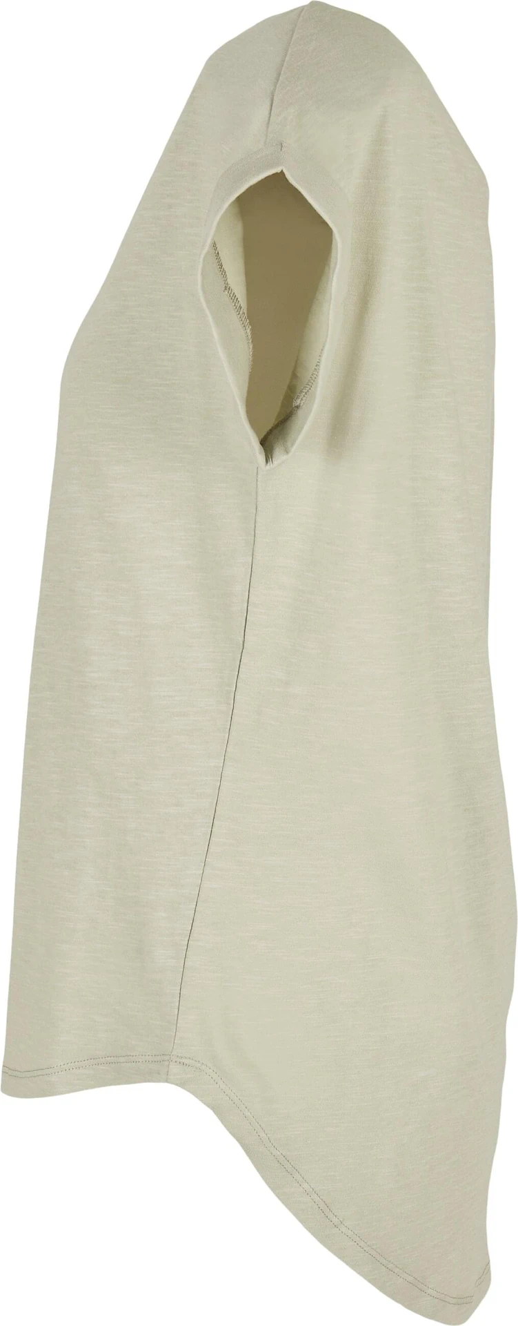 Build Your Brand Ladies Long Slub Tee